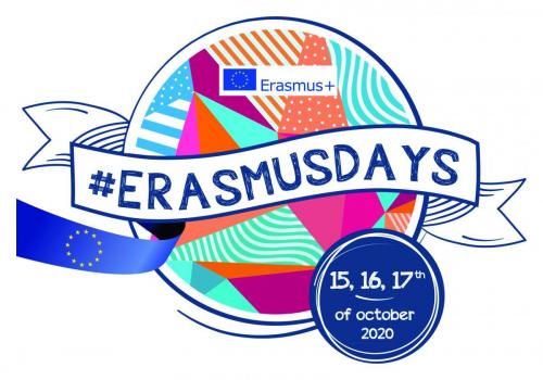 ERASMUSDAYS LOGO 2020 CMYK blue